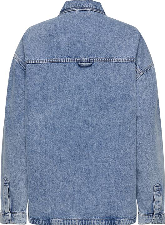 Actual product image Only Regular fit Shirt collar Cuffs with button Low-set shoulder Denim shirt Denim shirt (S)