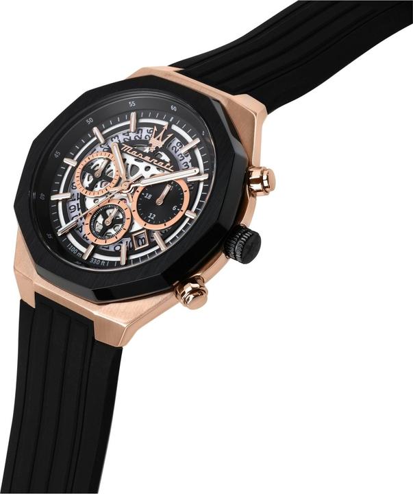 Actual product image Maserati Skeleton Stile (Chronograph, 45 mm)
