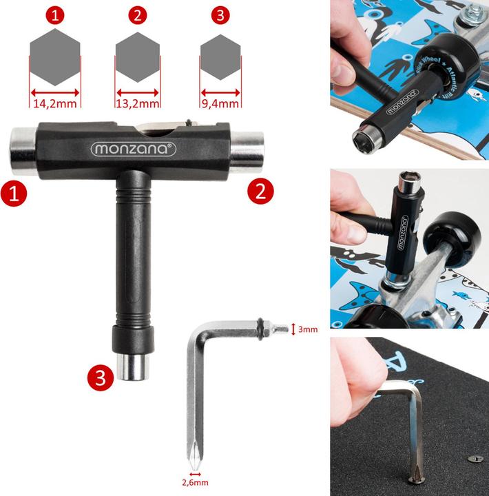 Actual product image Monzana T-Tool