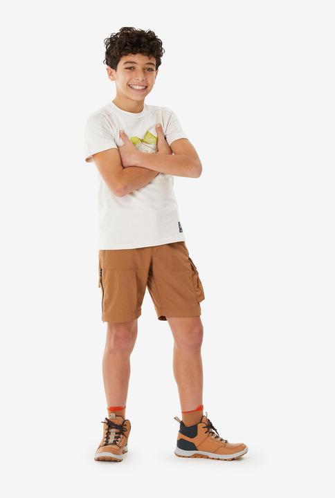 Produktbild Quechua Wanderhose Zip-Off-Hose MH500 Kinder Gr. 122–170 braun (140)