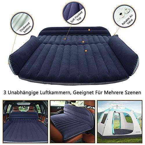 Image du produit QDH Matelas gonflables pour voiture (130 x 185 cm)
