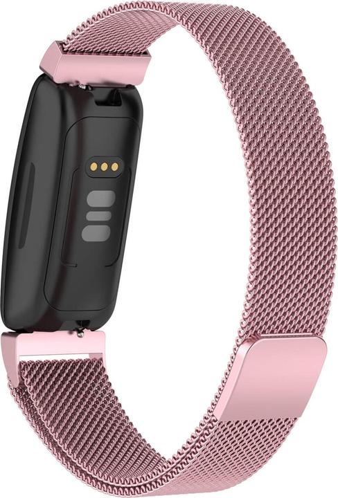 Produktbild Cover-Discount Fitbit Inspire 2 - Milanese Armband rosa (Edelstahl)