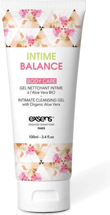 Image du produit Exsens Intimate Balance Cleansing Gel à l'aloe vera bio (100 ml, Lotion de toilette intime)