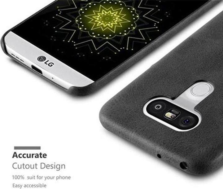 Actual product image Cadorabo Hard cover faux leather with texture (G5)