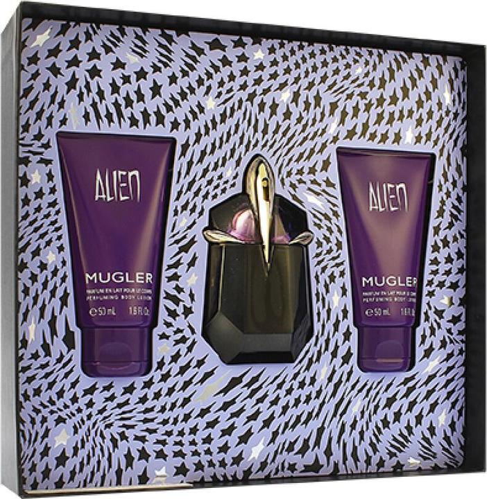 Produktbild Thierry Mugler Set Alien Eau de Parfum 30ml + 2x Bodylotion 50ml (Eau de Parfum, 130 ml)