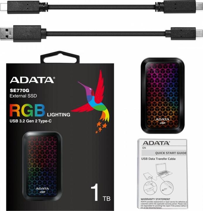Produktbild Adata SE770G (1000 GB)