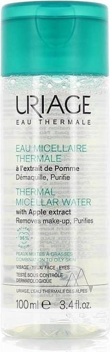 Actual product image Uriage Eau Thermale Micellar Water for Combination or Oily Skin 100ml (Micelle water, 100 ml)