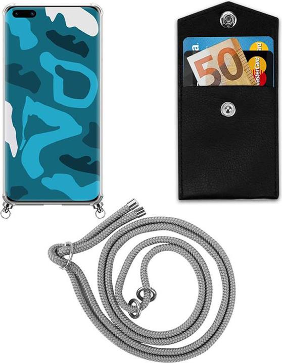 Produktbild Cadorabo TPU Handy Kette SILBER Cover