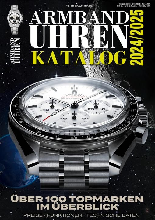 Produktbild Armbanduhren Katalog 2024/2025 (Deutsch, Peter Braun, 2024)