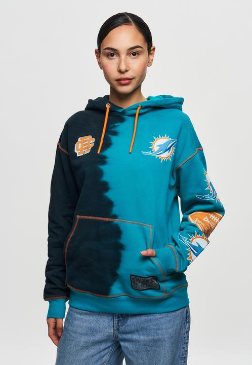Produktbild Recovered Re:covered Fleece Hoody - INK DYE Miami Dolphins - XL (XL)