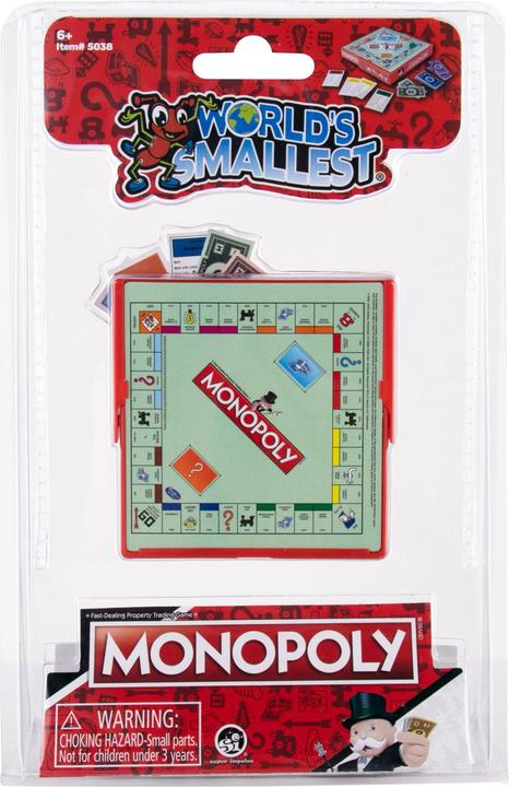 Actual product image Super Impulse World’s Smallest Monopoly (German)