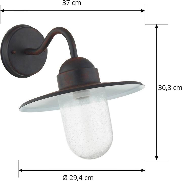 Actual product image Lindby Filip (E27, IP44)