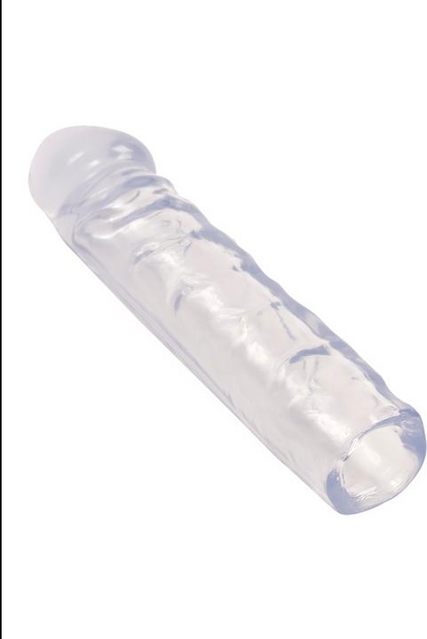 Actual product image Doc Johnson Big Warhead Sleeve Clear