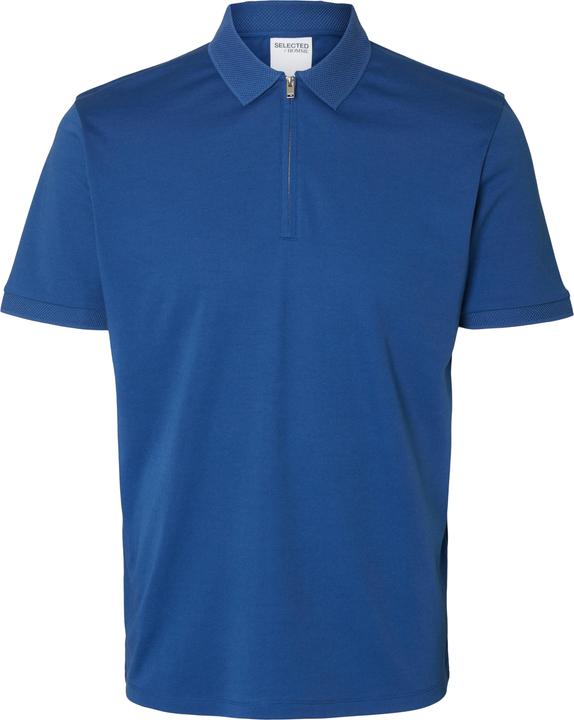 Actual product image Selected Homme Slhfave Zip Ss Polo Noos (XXL)