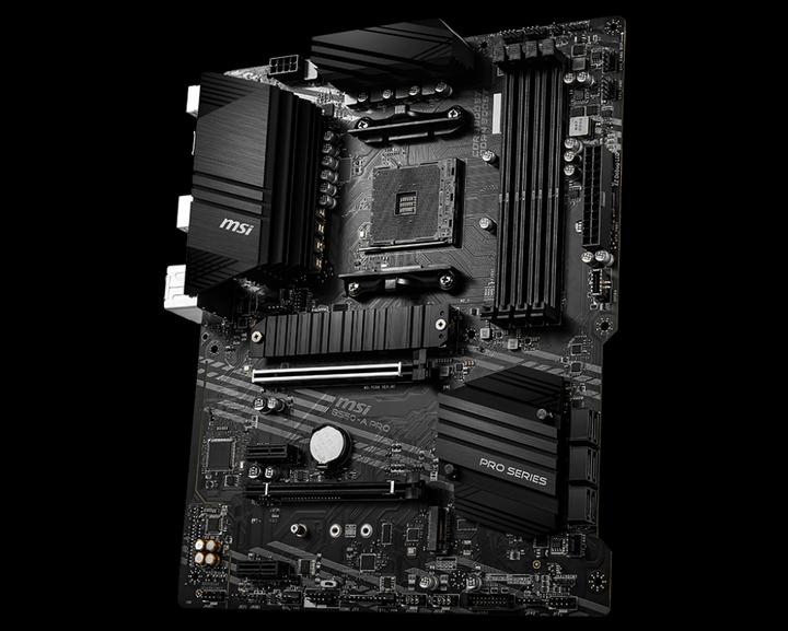 Actual product image MSI B550 A PRO (AM4, AMD B550, ATX)