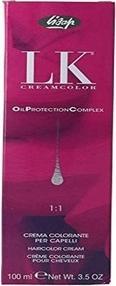 Actual product image Lisap LK OPC cream hair color 7/6 medium blond copper (7, 6 medium blonde copper)