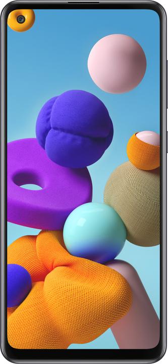 Produktbild Samsung Galaxy A21s (32 GB, Black, 6.50", Dual SIM, 48 Mpx, 4G)
