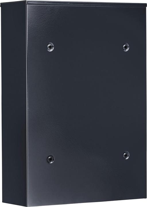 Actual product image Burg Wächter Leipzig 777 ANT Anthracite sheet steel letter box (Leipzig 777 ANT)