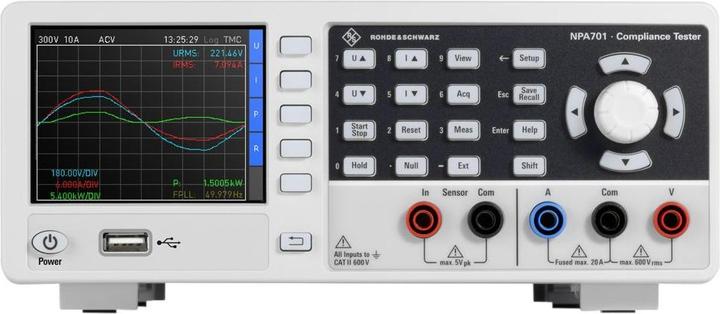 Immagine prodotto Rohde & Schwarz Analizzatore di potenza DC R&S NPA701, 1-Ph