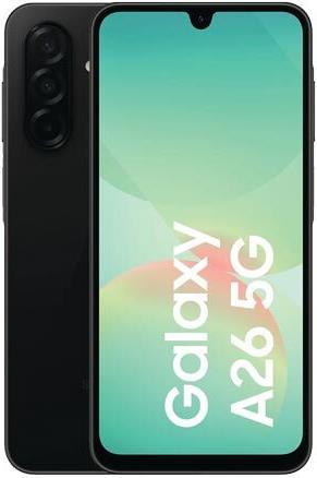 Produktbild Samsung Galaxy A26 (256 GB, Black, 6.70", Dual SIM, 50 Mpx, 5G)