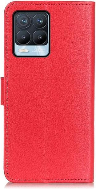 Actual product image MU Classic Litchi Leather Bookcover Series (Realme 8 Pro, realme 8)