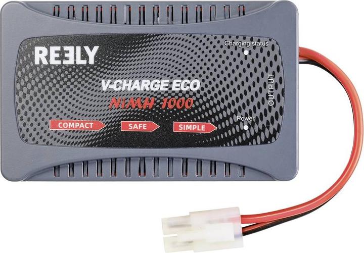 Produktbild Reely V-CHARGE ECO NIMH 1000 Modellbau-Ladegerät 230 V 1 A NiMH, NiCd