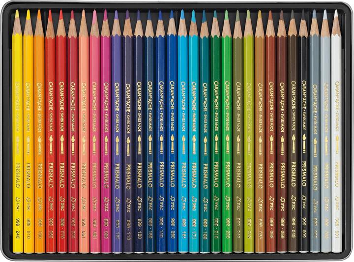 Image du produit Caran d'Ache Prismalo Aquarelle Metallschachtel (Multicolore, 30 x)