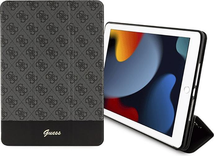 Produktbild Guess 4G Stripe Allover für Apple iPad 10.2 (2019, 2020, 2021) - black (iPad 10.2)