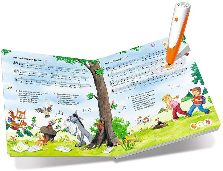 Actual product image tiptoi M. schönsten Kinderlieder-H22 (German, Kerstin M. Guilt, Cee Neudert, 2022)