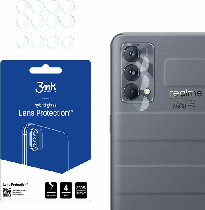 Actual product image 3MK Lens Protect Realme GT Master Camera lens protection 4 pcs. (1 Piece, Realme GT Master)