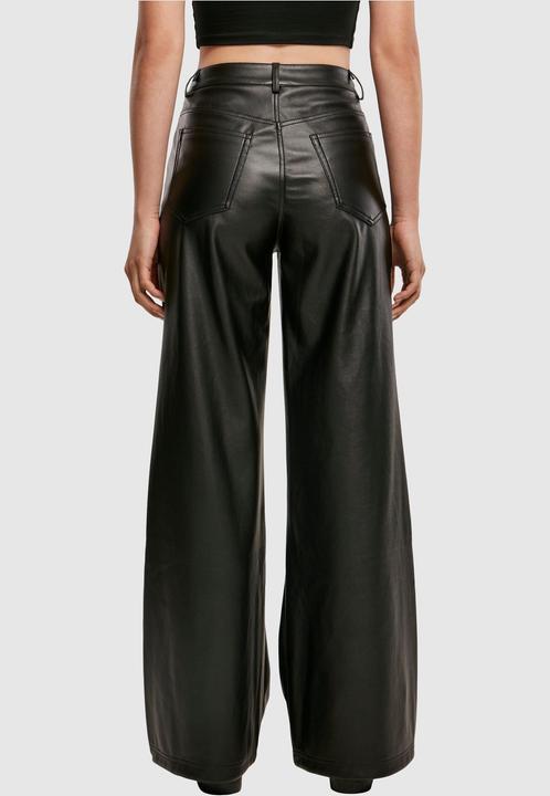 Immagine prodotto Urban Classics Pantaloni a gamba larga in ecopelle da donna (29)