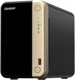 Actual product image Captiva NAS Server Q75-873 (QNAP TS-264-8G / 8GB RAM / 2-Bay 16TB with 2x 8 TB Seagate IronWolf) (2 x 8 TB, Seagate Ironwolf)
