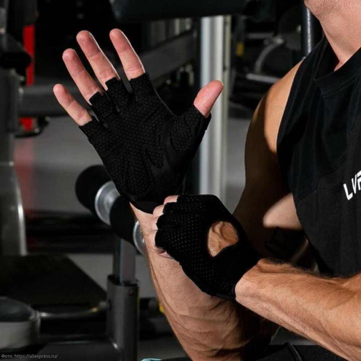 Image du produit JTI Gants de fitness, Noir - L (L)