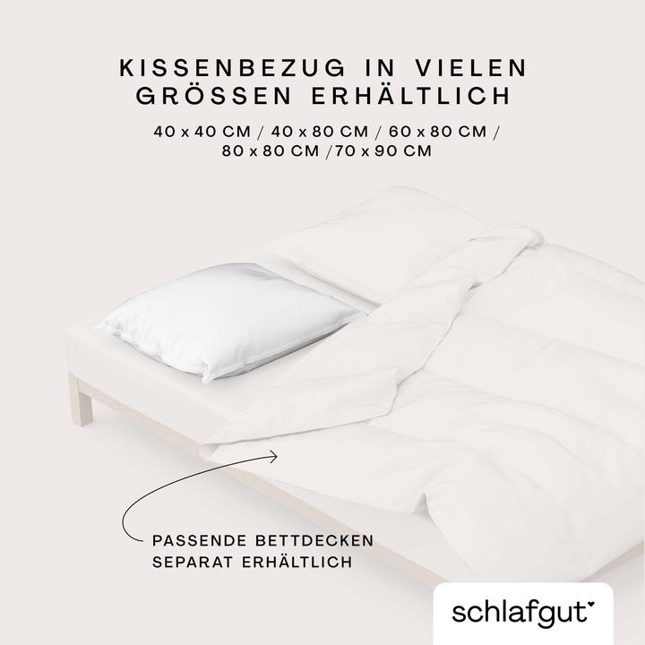 Immagine prodotto schlafgut Woven Satin (Copripiumino, 40 x 40 cm)