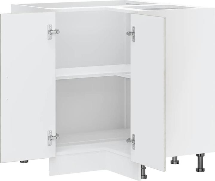 Immagine prodotto VidaXL Base ad angolo per cucina Lucca Cemento grigio Materiale legno Base ad angolo