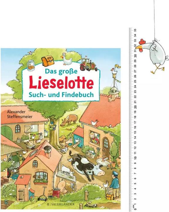 Produktbild Das grosse Lieselotte Such- und Findebuch (Deutsch, Alexander Steffensmeier, 2016)