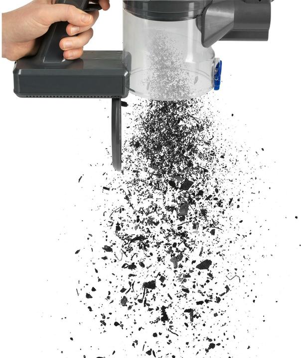 Image du produit CleanMaxx Aspirateur à main et à manche sans fil Anthracite/Bleu