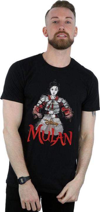 Actual product image Disney Mens Mulan Movie Sword Pose T-Shirt (XXL)
