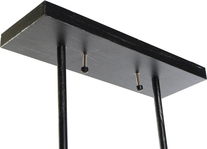 Produktbild DKD Home Decor Deckenlampe Kristall Schwarz Braun Aluminium (50 x 8 x 21 cm)