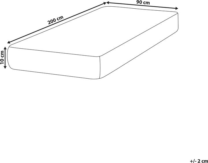 Produktbild Beliani Petite (90 x 200 cm, Schaumstoffkern)