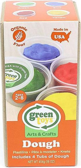 Actual product image Green Toys Dough 4-Pack