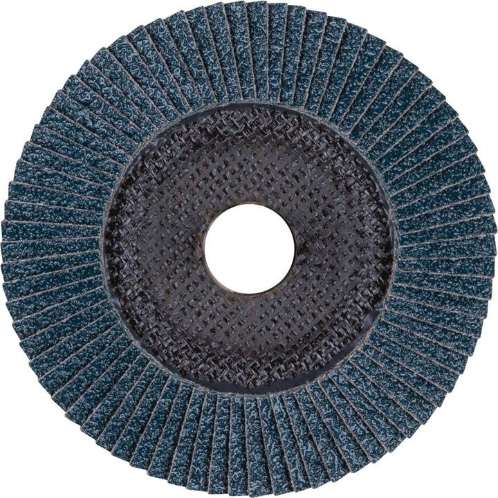 Actual product image Pferd POLIFAN flap disc sal line PSF 125 mm zirconia alumina Z grit size 120 for /stainless steel diameter (120)