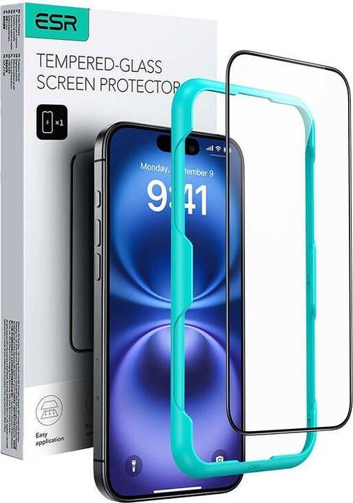 Produktbild ESR Tempered-Glass Displayschutz (1 Stück, Apple iPhone 16 Plus)