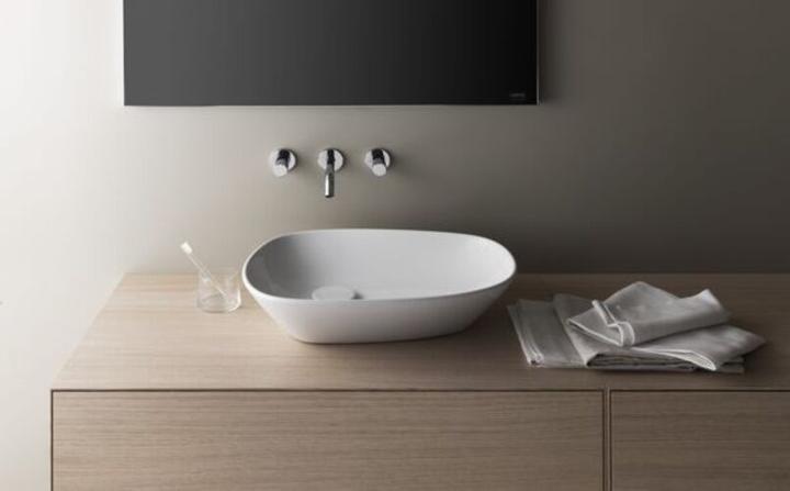 Immagine prodotto Laufen Lavabo running Palomba, senza foro per rubinetto, senza sfioratore, 900x420 (900 mm, 420 mm)
