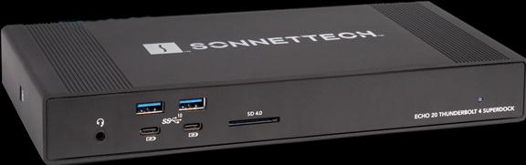 Produktbild Sonnet Echo 20 Thunderbolt 4 SuperDock (Thunderbolt, 20 Ports)