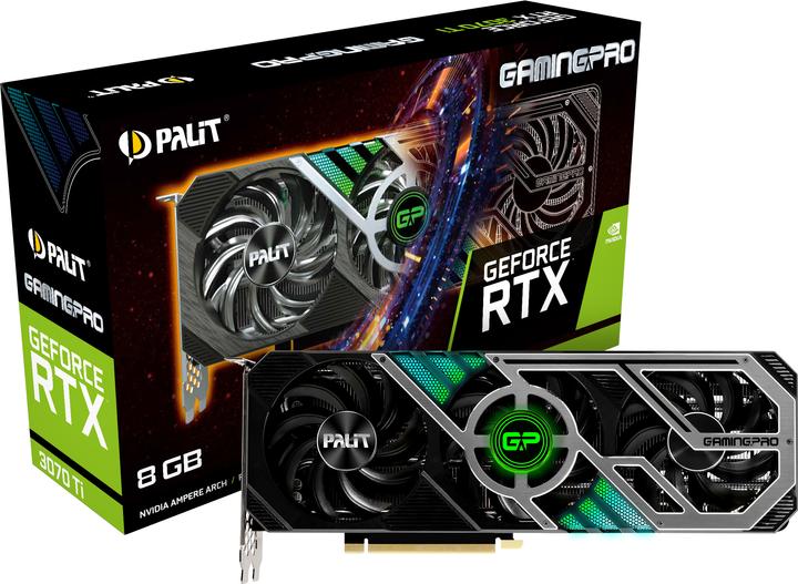 Produktbild Palit nVidia GeForce RTX 3070 Ti GDDR6X (8 GB)
