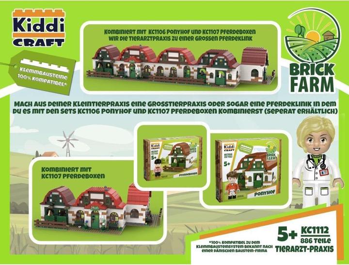 Image du produit Kiddicraft Ferme de poneys