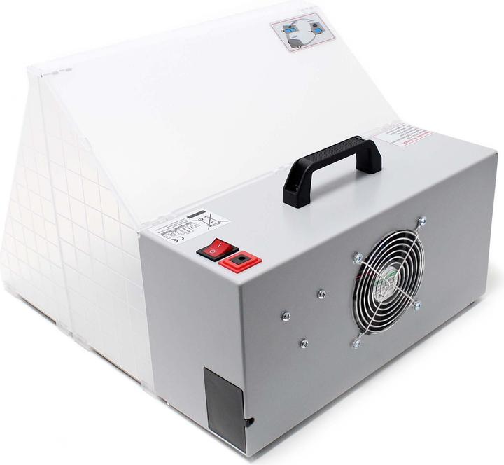 Immagine prodotto Wiltec Aerografo Lot completo Cabine d'aspirazione Aerografo 3m³/min Tuyau et Filtre