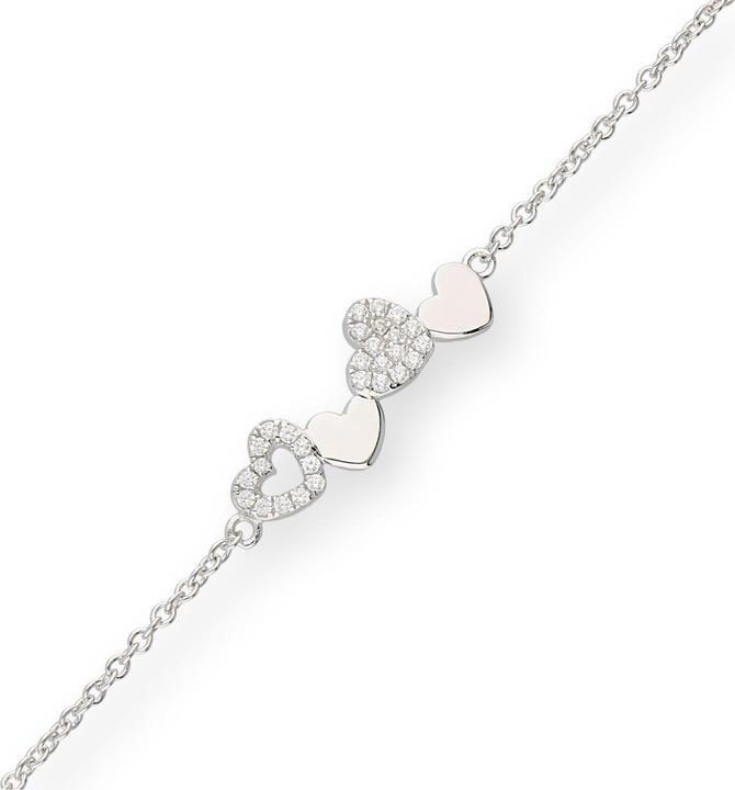 Produktbild Carat Hearts (17 cm, Silber)