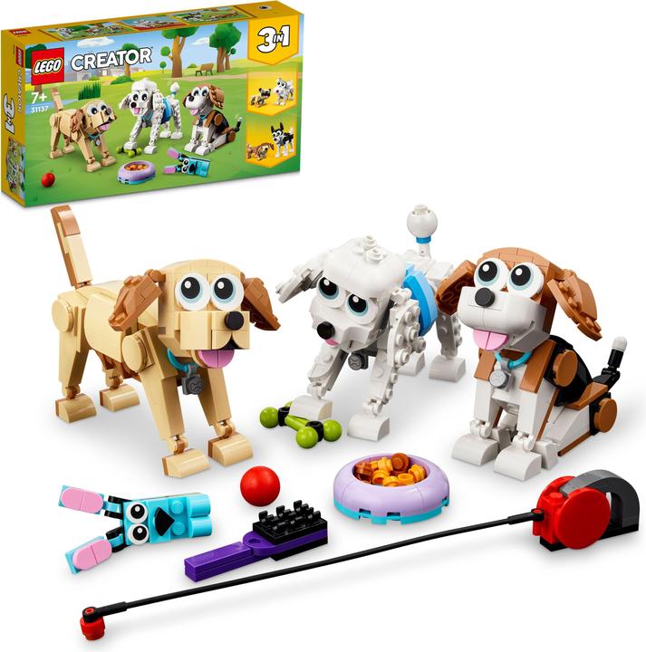 Image du produit LEGO 31137 Chiens adorables (31137, LEGO Creator 3-in-1)